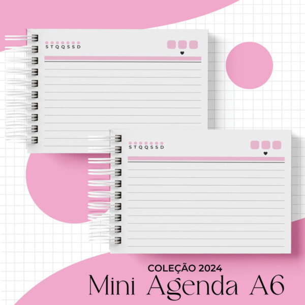 Coleção Mini Agenda A6