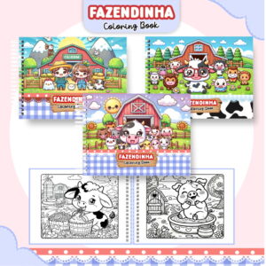Colorindo Book Fazendinha - Arquivo Digital 11 Colorindo Book Fazendinha - Arquivo Digital