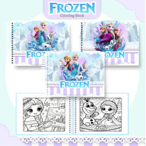 Colorindo Book Frozen - Arquivo Digital
