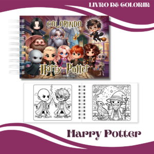Colorindo Book Harry Potter - Arquivo Digital
