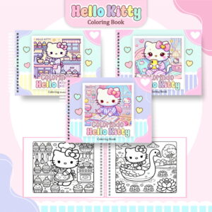 Colorindo Book Hello Kitty - Arquivo Digital 6 Colorindo Book Hello Kitty - Arquivo Digital