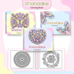 Colorindo Book Mandalas - Arquivo Digital
