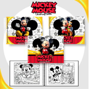 Colorindo Book Mickey - Arquivo Digital