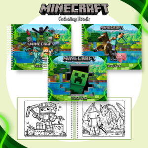 Colorindo Book Minecraft - Arquivo Digital 15 Colorindo Book Minecraft - Arquivo Digital