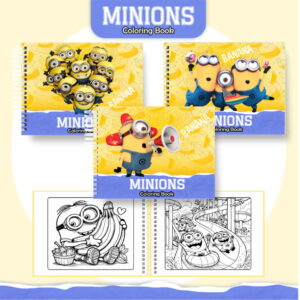 Colorindo Book Minions - Arquivo Digital