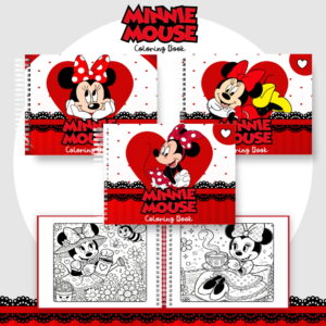 Colorindo Book Minnie - Arquivo Digital 14 Colorindo Book Minnie - Arquivo Digital