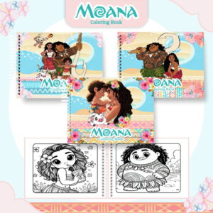 Colorindo Book Moana - Arquivo Digital