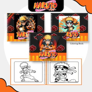 Colorindo Book Naruto- Arquivo Digital