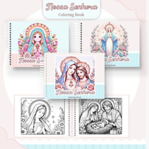 Colorindo Book Nossa Senhora - Arquivo Digital