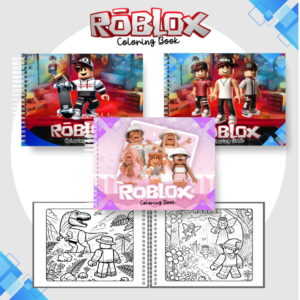 Colorindo Book Roblox - Arquivo Digital