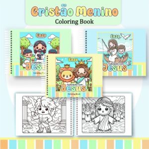 Coloring Book Cristão Menino