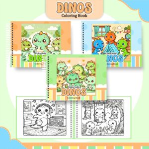 Coloring Book Dino Menino