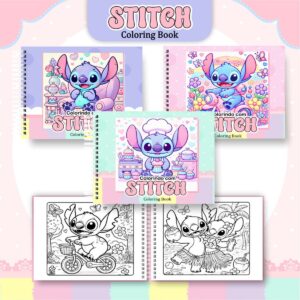 Coloring Book Stitch Menina
