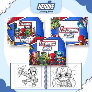 Coloring Book Vingadores Menino
