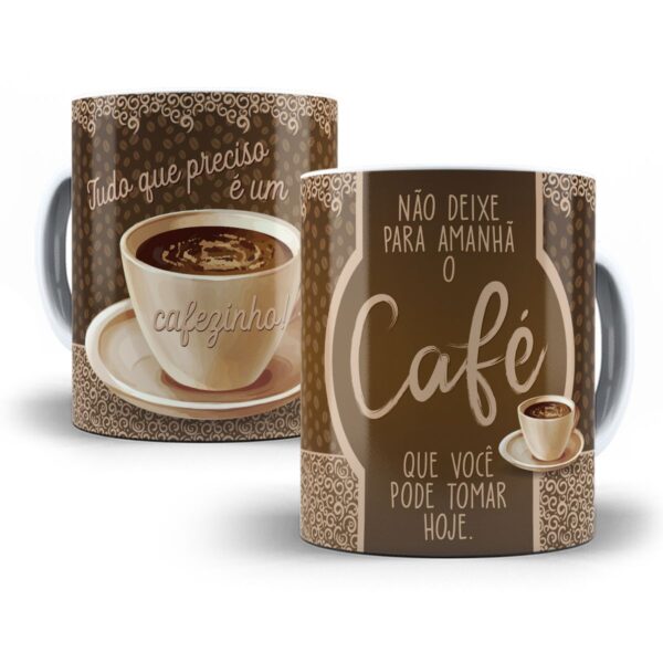 Combo 14 Estampas Caneca Cafe Arquivos Em Corel Cdr 2