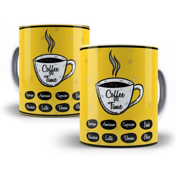 Combo 14 Estampas Caneca Cafe Arquivos Em Corel Cdr 4