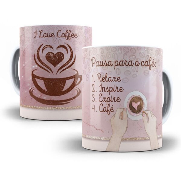 Combo 14 Estampas Caneca Cafe Arquivos Em Corel Cdr 6