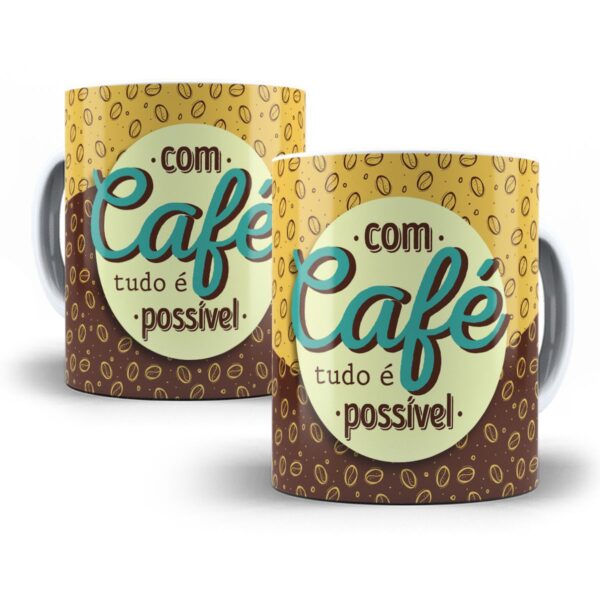 Combo 14 Estampas Caneca Cafe Arquivos Em Corel Cdr