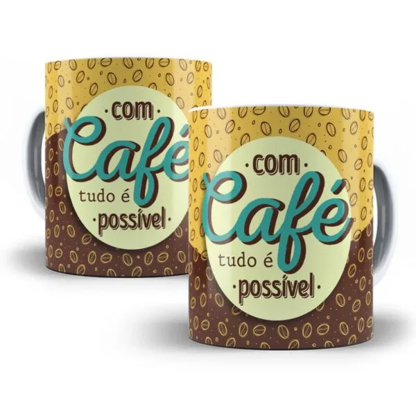 Combo 14 Estampas Caneca Cafe Arquivos Em Corel Cdr