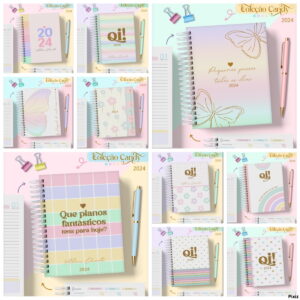 Combo Agendas Candy - Arquivo Digital