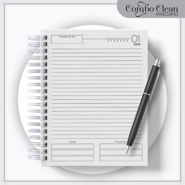 Combo Agendas Elegante Masculinas 2023