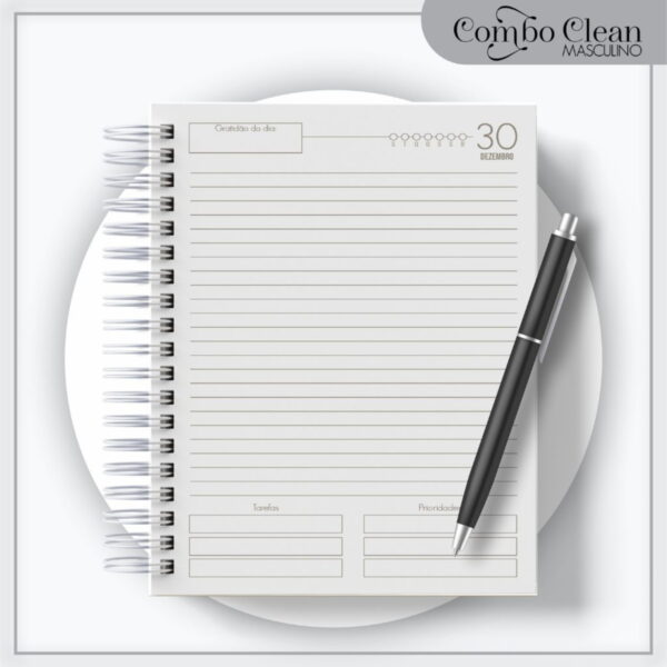 Combo Agendas Elegante Masculinas 2023