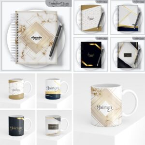 Combo Agendas Elegante Masculinas 2023
