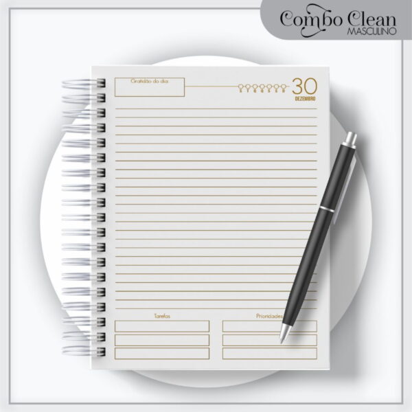 Combo Agendas Elegante Masculinas 2023