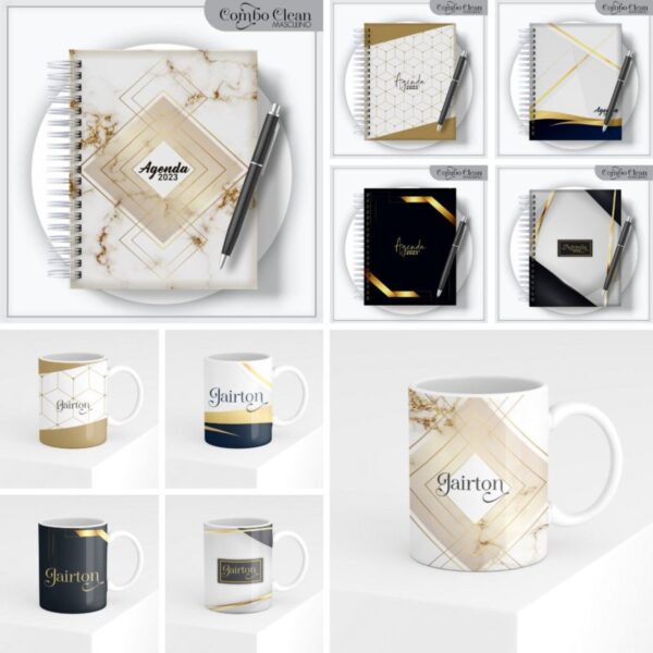 Combo Agendas Elegante Masculinas 2023
