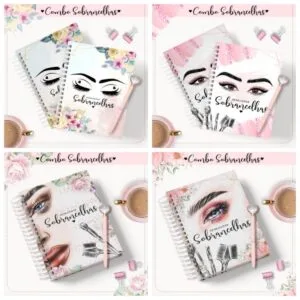 Combo Agendas Sobrancelhas