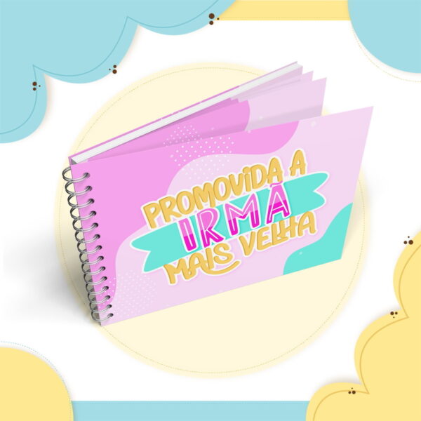 Combo Álbum Irmão e Irmã mais velho (a)