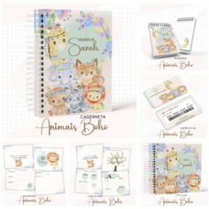 Combo Baby Animais Boho