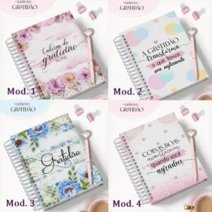 Combo Caderno da Gratidão 19 Combo Caderno da Gratidão