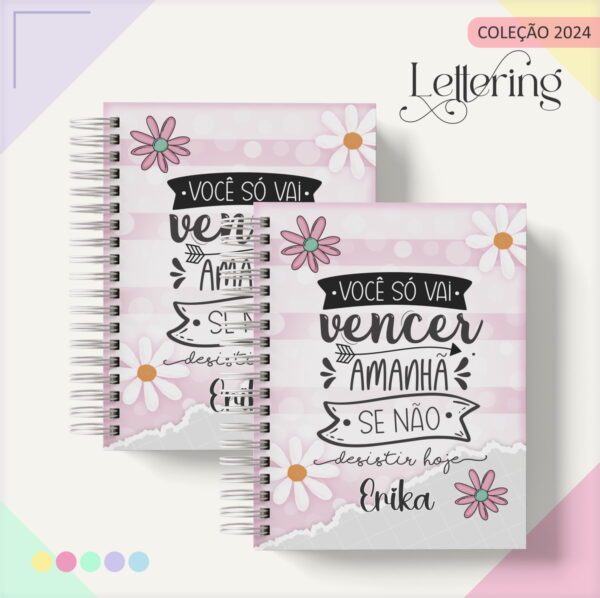 Combo Capas e Canecas Lettering