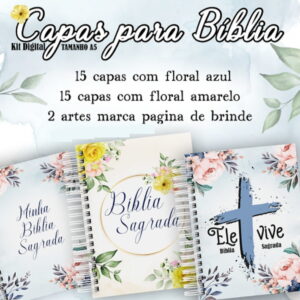 Combo Capas para Bíblia -arquivo Digital