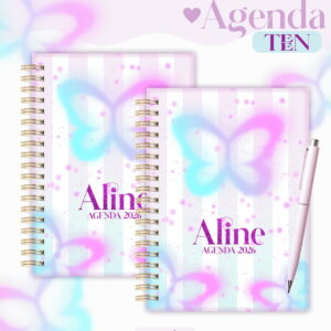 Combo de Agendas Teen 2026 - Arquivo Digital