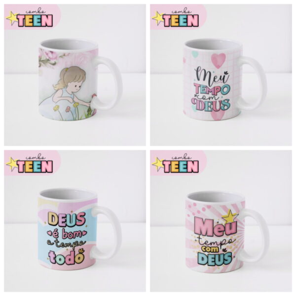 Combo Devocional Teen Menina