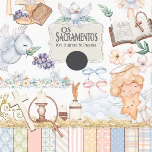 Combo Digital Sacramentos - Batismo e Primeira Comunhão