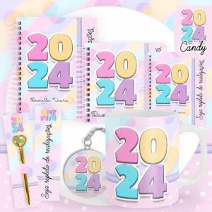 Combo Encadernação: Candy 2024