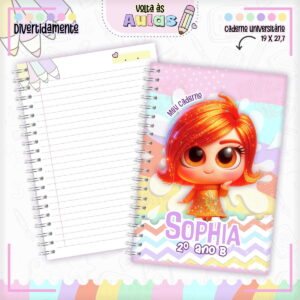 Combo Escolar Divertidamente - Arquivo Encadernação 10 Combo Escolar Divertidamente - Arquivo Encadernação