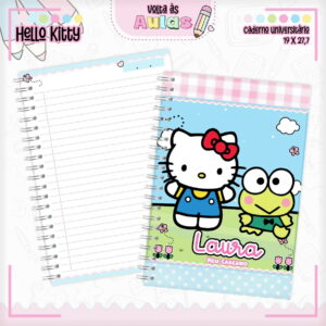 Combo Escolar Hello Kitty - Arquivo Encadernação