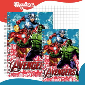 Combo Escolar Vingadores 2024 - Arquivo Digital 19 Combo Escolar Vingadores 2024 - Arquivo Digital
