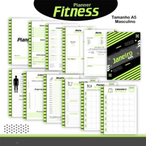 Combo Fitness Feminino e Masculino