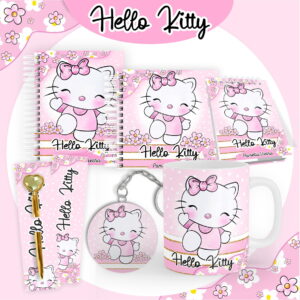 Combo Hello Kitty Encadernação