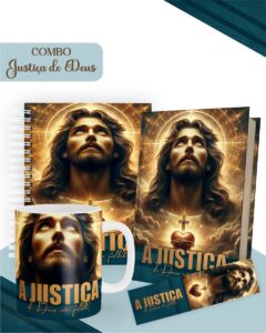 Combo Justiça de Deus - Encadernação
