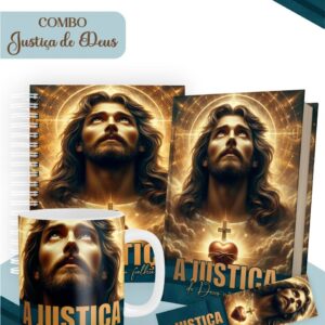Combo Justiça de Deus - Encadernação