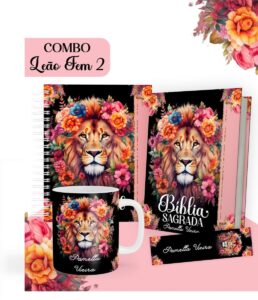 Combo Leão de Judá Feminino - Encadernação