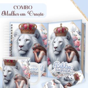 combo leao lettering encadernacao maternidade