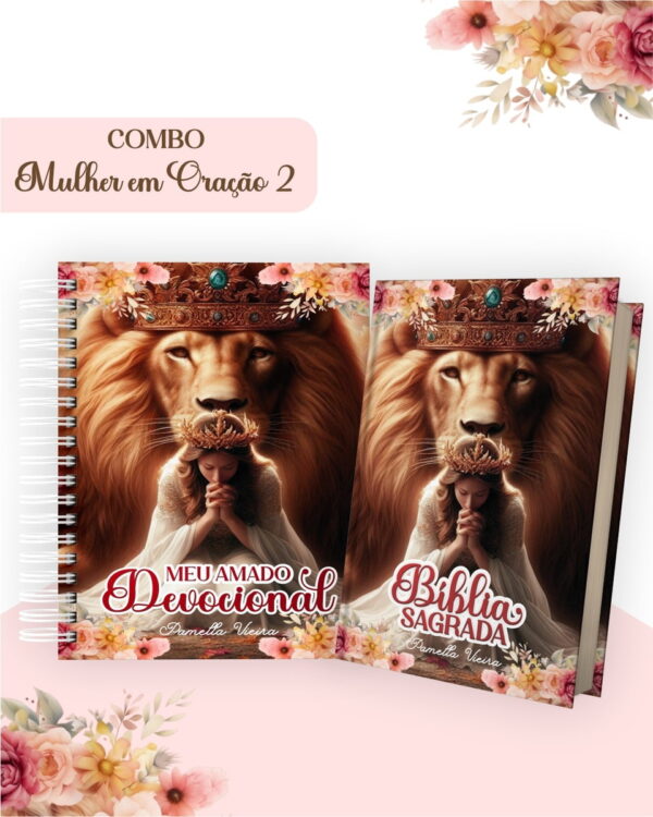 Combo Mulher em Oração 2 - Encadernação