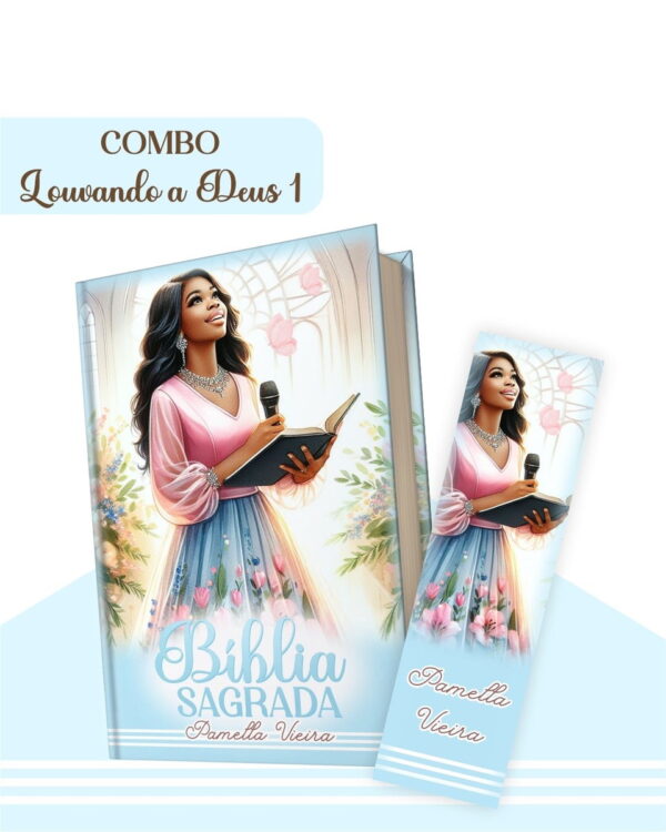 Combo Mulher Louvando a Deus 1 - Encadernação